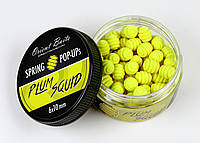 Бойлы Orient Baits Spring pop up Plum-Squid 6/10mm