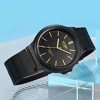Мужские круглые наручные часы SKMEI 2108BKGD / Крутые мужские часы / Мужские часы стильные часы QO-987 на руку