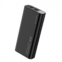 Портативный аккумулятор павербанк BIYA 20000mAh 40W с быстрой зарядкой Black (XS20)
