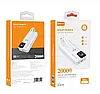 Портативний акумулятор павербанк BIYA 20000 mAh 66 W White (XS28), фото 4