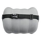 Подушка автомобільна на підголівник Baseus CNTZ000013, сіра, фото 6