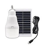 Ліхтар кемпінговий CL-T60 із сонячною батареєю і датчиком руху 8837, фото 2