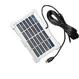 Ліхтар кемпінговий CL-T60 із сонячною батареєю і датчиком руху 8837, фото 3