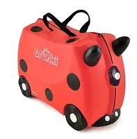 Trunki, Harley Biedronka, валіза на котках