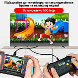 Консоль ігрова з джойстиком SUP X7M 9218, чорна, фото 7