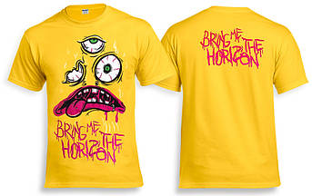 Футболка BRING ME THE HORIZON жовта, фото 1