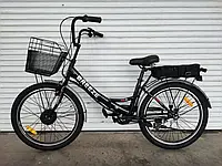 Двухколесный складной электровелосипед Corso Breeze electric bike BR-24502 с колесами 24 дюйма