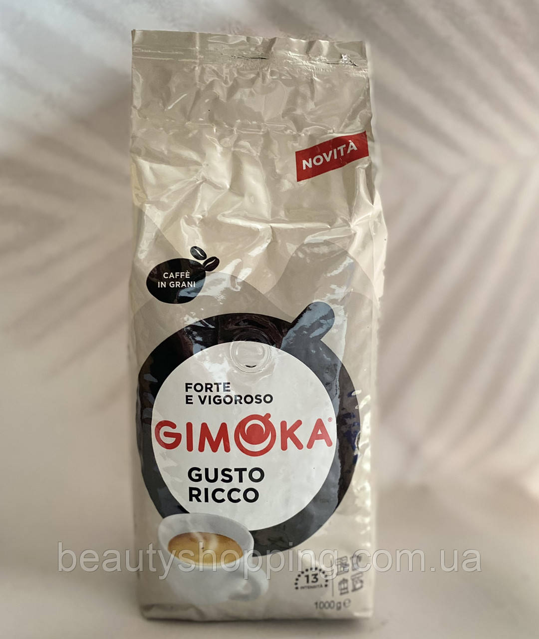 Gimoka Gusto Ricco в кава в зернах 1 кг Італія