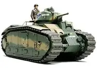 Tamiya, French Battle Tank B1 bis, комплект модели