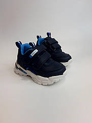 Кросівки для хлопчика Clibee 69 Е bl-bl сині р. 23,24