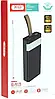 Портативний акумулятор павербанк XO 20000 mAh PD20W QC22.5W LED Lamp Black (PR129), фото 5