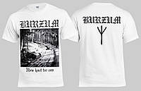 Футболка BURZUM Hvis Lyset Tar Oss белая XL