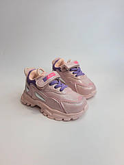 Кросівки для дівчинки Clibee 89 Е pink-purpl рожеві р. 22