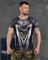 Тактическая футболка oblivion hero,армейская футболка мультикам,футболка зсу с принтом,футболка с трезубцем