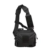 Тактична сумка для прихованого носіння зброї 5.11 чорна Мілітарі сумка для оперативних підрозділів 18x24x7.5см