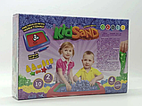 Кінетичний пісок Danko Toys "KidSand" 1600 г з надувною пісочницею, фото 3
