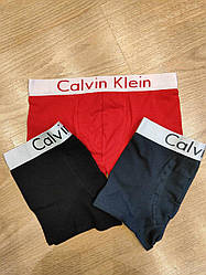 Набір чоловічих трусів боксерки Nike, Calvin Klein 3 шт розмір M