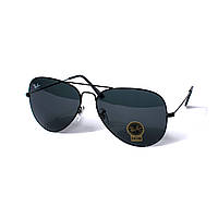 Очки Ray Ban Aviator черные (стекло)