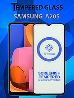 Защитное стекло для Samsung A20s , Самсунг А20с ( Premium Tempered 6D Glass )