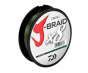 DAIWA Шнур J-Braid x8 0,10 mm 6,0kg 150m green (127915)