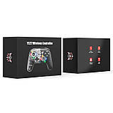 Бездротовий геймпад джойстик Onikuma Six-Axis Doub для Android/PC/TV/VR Box/PS3 Black, фото 11