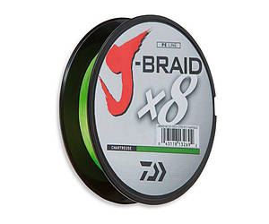 DAIWA Шнур J-Braid x8 0,16mm 9,0kg 150m chartr. (127919)