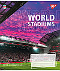 Зошит шкільний Yes World stadium 24 аркушів лінія, 20 шт/уп., фото 3