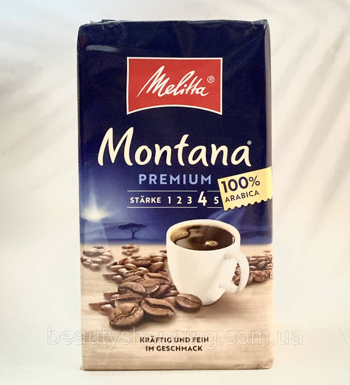 Melitta Montana Premium 100% Arabica кава мелена 500g Німеччина