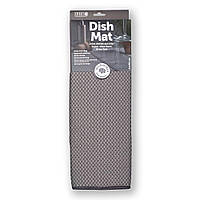 Коврик для посуды Smart Dish Mat Microfiber 41х46см Серый