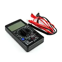 Цифровой мультиметр напряжения универсальный Digital Multimeter DT 700B black HS