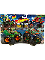 Набор машинок Hot Wheels Monster Trucks Demolition Doubles Duck N' ROLL vs Piran-Ahhhhh 2024