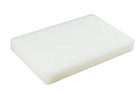 Доска разделочная пластиковая белая 40 х 30 х 2,5 см (шт)