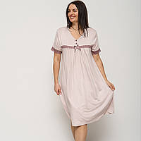 Нічна сорочка віскоза з мереживом Розміри 2XL