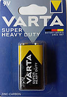 Батарейка крона Varta super heavy duty 6F22 zinc-carbon