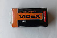 Батарейка крона VIDEX super heavy duty 6F22