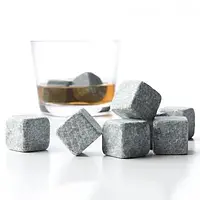 Камни для виски Whiskey Stones из стеатита серый HS