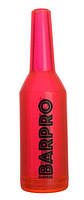 Пляшка "BARPRO" для флейрингу рожевого кольору H 30 см (шт)