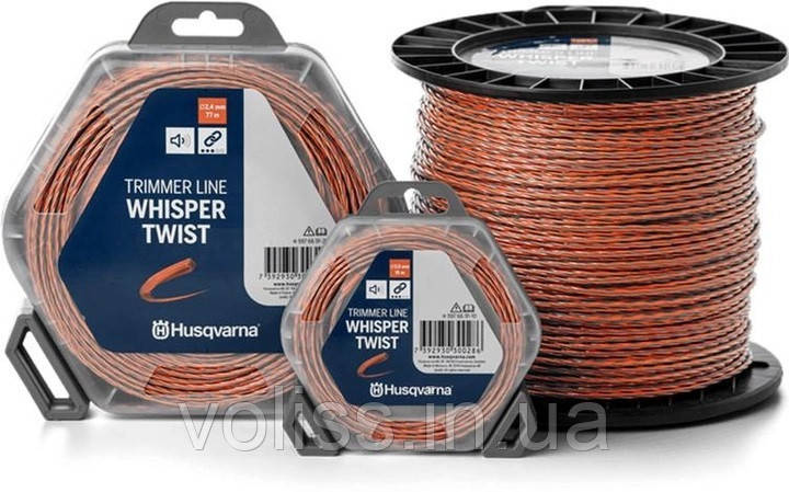 Ліска для мотокоси (корд) вита Husqvarna Whisper Twist 2.0мм 112м