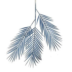 Гілка пальми декоративна [В - 94 см] | виробництво Китай |10 шт. в упаковці