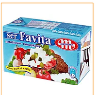 Сыр Фета Favita Mlekovita 18% жирности, 270 г. (Польша)