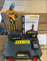 Аккумуляторный секатор DeWalt DCMPP540P1 (24V, 5AH), АКБ секатор Девольт