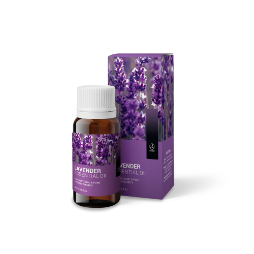 Лавандова 100% ефірна олія, LAMBRE Lavender Essential Oil, 9 мл