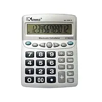 Калькулятор настольный KENKO KK-1048 серый HS