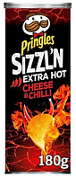 Чіпси Pringles Sizzln Extra Hot Cheese Chili 180 g