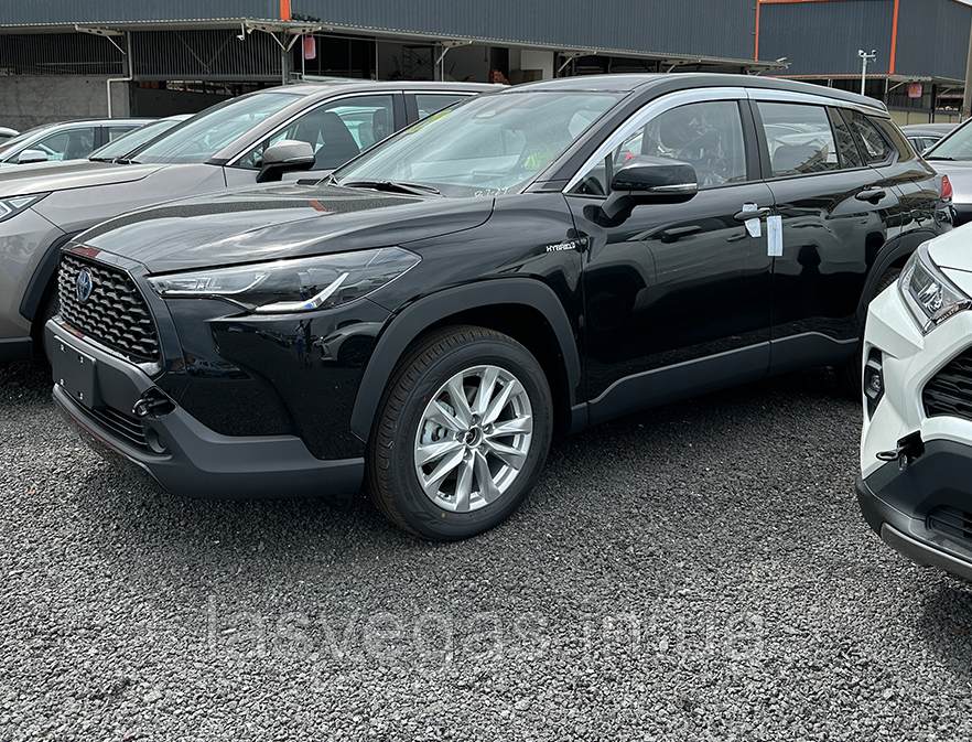 Дефлектори вікон хромовані, вітровики Toyota Corolla Cross 2022- (6шт/Autoclover/Південна Корея), фото 1