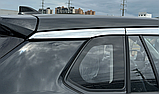 Дефлектори вікон хромовані, вітровики Toyota Corolla Cross 2022- (6шт/Autoclover/Південна Корея), фото 8