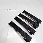 Зажим 5,5 см металевий чорний, фото 3