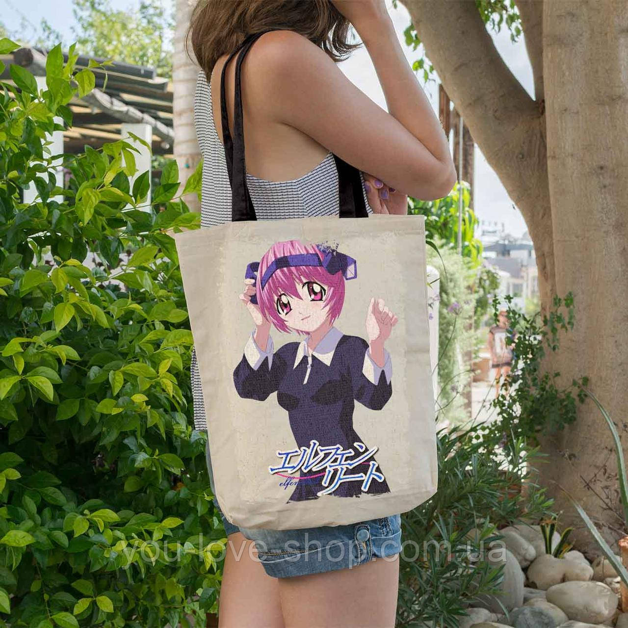 Еко сумка Ельфійська пісня "Нана" / Шоппер Elfen Lied
