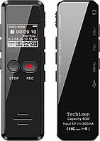 Цифровой диктофон Tschisen с воспроизведением на 32 ГБ, 3072 Кбит/с