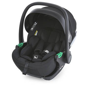 Дитяче автокрісло автолюлька з регулюванням спинки та бічним захистом El Camino ME 1110 Jet Black Чорний